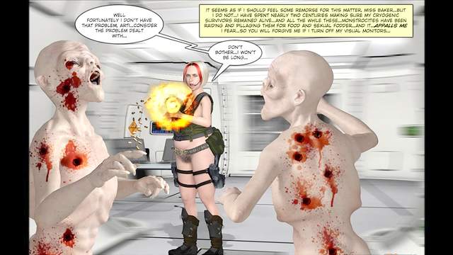 3D comics with hardcore cock-sucking pregnant
